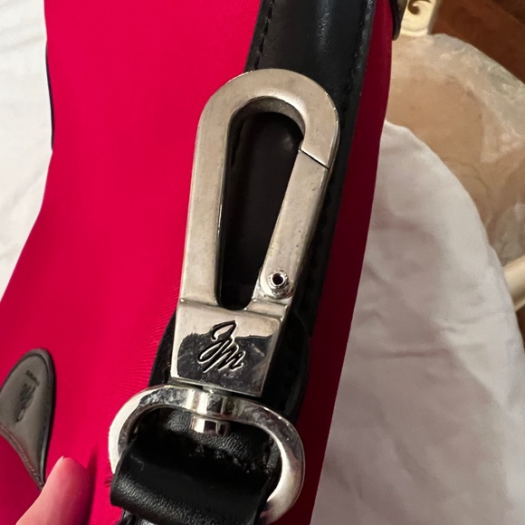 Joy Mangano unique Red and Black tote bag like new condition - Picture 5 of 10